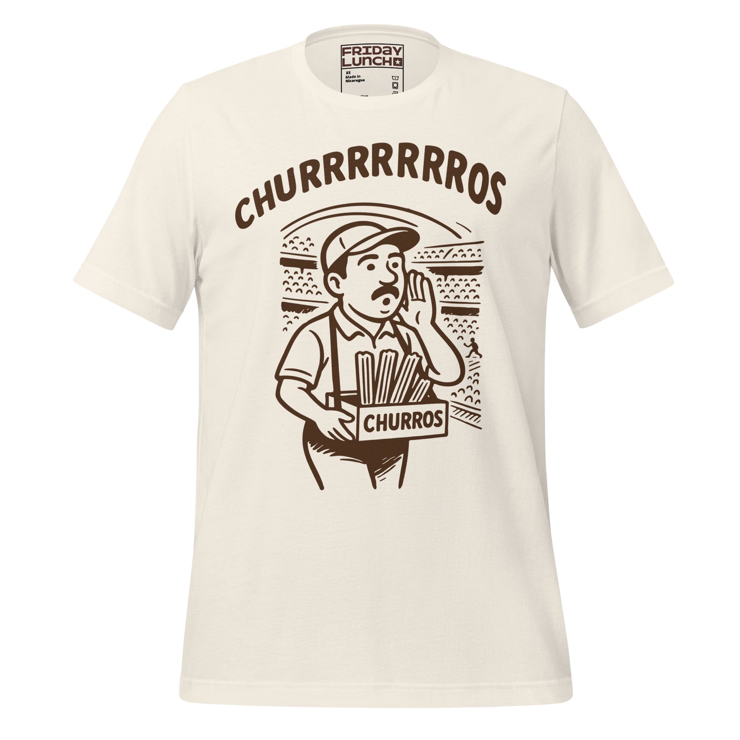 Churrrrros - Cream and Brown